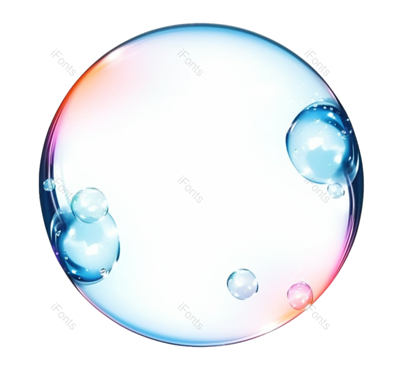 气泡图片,设计元素元素,炫彩PNG,彩色免抠素材